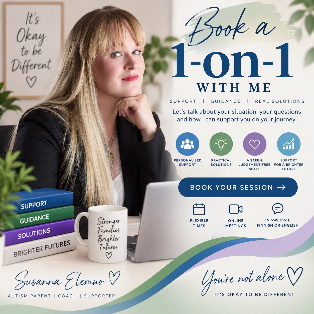 1-on-1 Support With Susanna cover